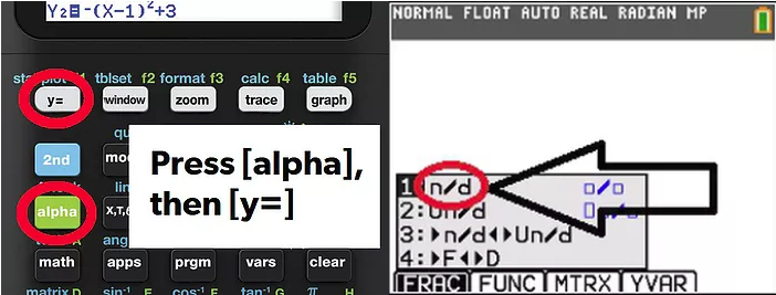 Trouver le modèle de fraction